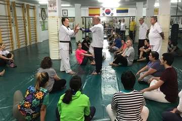 Curso de defensa personal femenino en Telde (Foto TA)